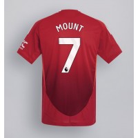 Fotbalové Dres Manchester United Mason Mount #7 Domácí 2024-25 Krátký Rukáv